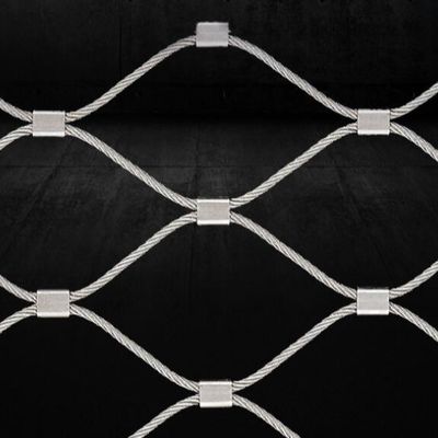 maglie protettiva 7 x 7 di Flexible Wire Rope del recinto di acciaio inossidabile 304 316