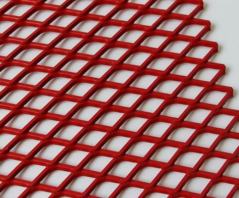 Perforazione in polvere rivestita di alluminio con rete di metallo espanso per decorazioni di pareti esterne
