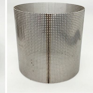Tubo filtrante perforato di alluminio del metallo di acciaio inossidabile per il pozzo d'acqua