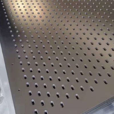Metallo perforato foro rotondo 1mm decorativo Mesh Sheet Galvanized