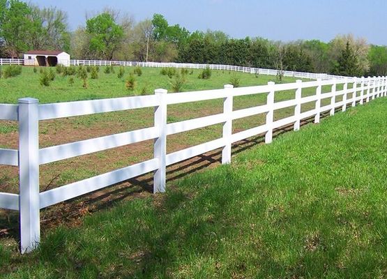 2 rotaie di plastica cavallo di campo recinzione recinzione di sicurezza equina paddock recinzione di plastica