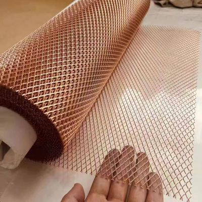 Emi Protezione Copper Mesh Metallico Espandito Per Compositi Eolici