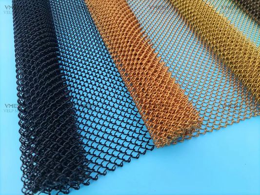 Tenda a maglia decorativa in lega di alluminio per hotel e architettura