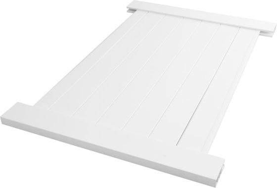 Facile da assemblare Anti-ultravioletto Bianco Pvc Privacy Recinzione Vinyl Casa Recinzione