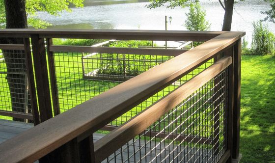 Acciaio inossidabile architettonico 1mm 2mm Crimped Woven Wire Mesh per ringhiera