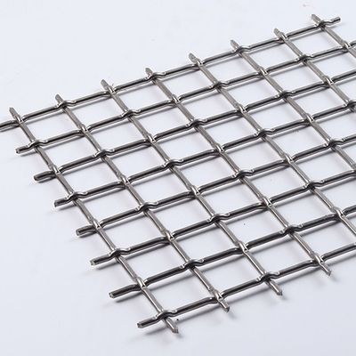 Acciaio inossidabile Crimped Woven Wire Mesh per decorazione alberghiera