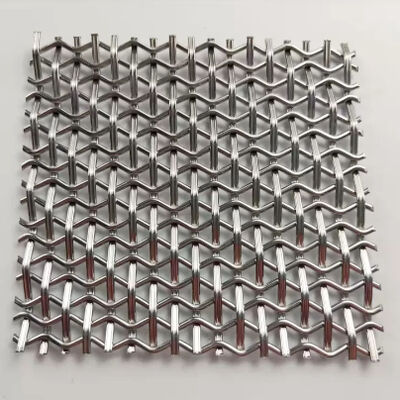 Bellissimo fiore decorativo in rete metallica tessuta architettonica per la maglia decorativa