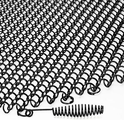 24 pollici di larghezza colorato in acciaio inossidabile Catena Link Curtain Camino Mesh Screen Curtain