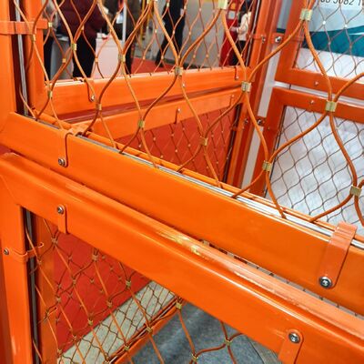 Rete in fune d'acciaio inossidabile per rete di arresto palla per isolamento campo sportivo dello stadio