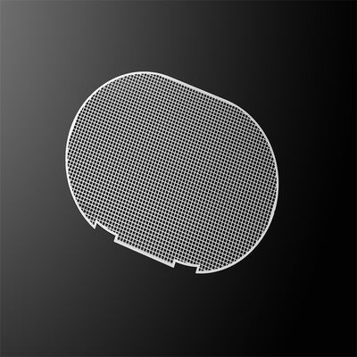 Acciaio inossidabile 304 316 Disegno a buco rotondo Filtro a maglia di metallo a incisione per filtrazione dei fluidi