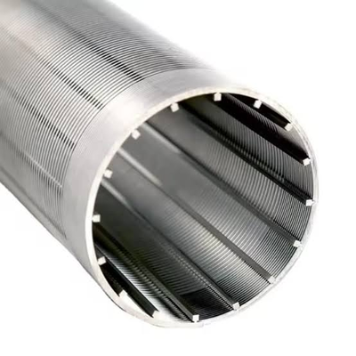 Schermo per fessure per filtri in filo metallico a cuneo con setaccio Johnson in acciaio inossidabile resistente