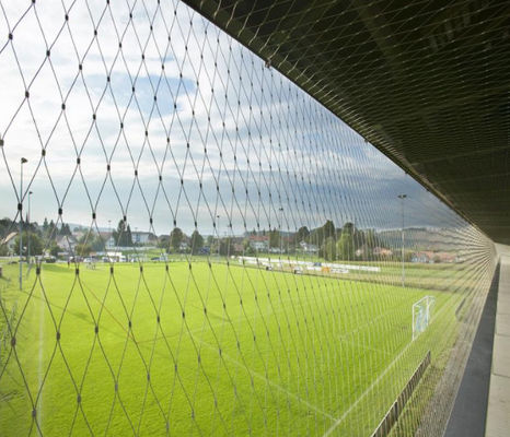 Hand Woven 304 Stainless Steel Rope Mesh for Zoo Animal Enclosure