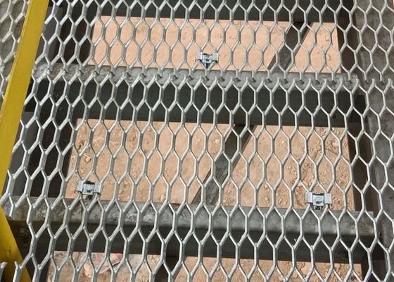 la norma di 4.5mm ha galvanizzato la lamina di metallo in espansione d'acciaio per la piattaforma