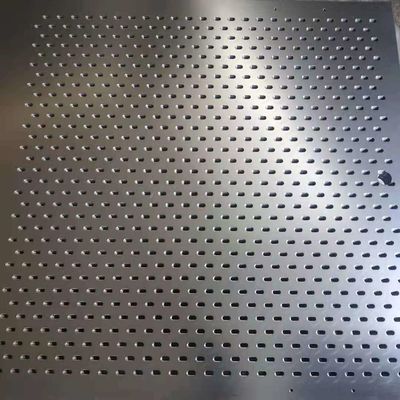 Placca di rete metallica perforata galvanizzata a foro rotondo larghezza 36