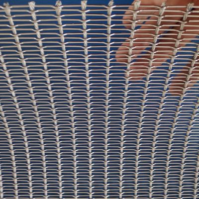 acciaio inossidabile reticolato tessuto decorativo reticolato per pareti a tenda