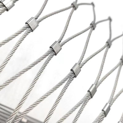 Griglia di filo di acciaio inossidabile a nodi durevoli da 1 mm a 3 mm