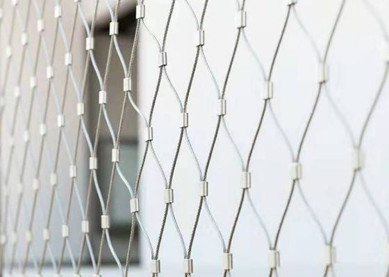 ODM dell'OEM di SS316 Diamond Stainless Steel Cable Net per le inferriate della scala