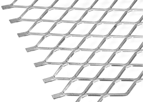 il metallo in espansione rombo Mesh Balustrades 4x8 di 40*80mm 34*80mm ha espanto la lamiera di acciaio