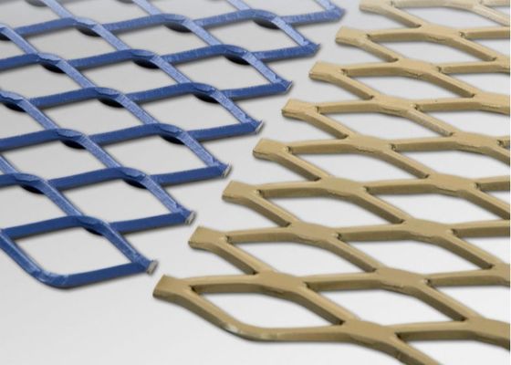Passerella in espansione resistente del metallo che gratta il rivestimento ASTMA36 dello zinco 500g/sqm