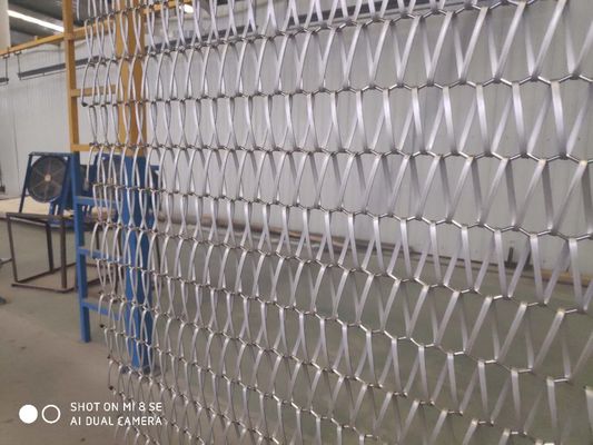 Metallo architettonico Mesh For Facade Deco di personalizzazione della prova di fuoco