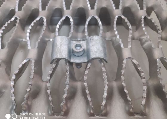 Alluminio perforato della plancia della grata di sicurezza del puntone della presa di anti scivolo 5052 H32