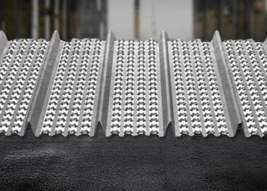 Alta distanza galvanizzata della costola di Rib Formwork For Concrete 90mm del metallo