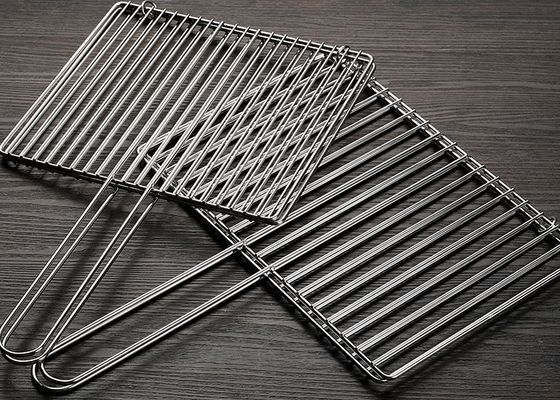 Facili antipolvere 240mm di Mesh Net 230mm del cavo della griglia del barbecue del CE dello SGS puliscono
