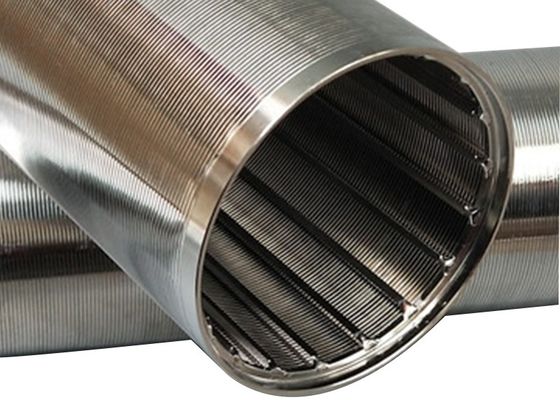 Cilindro Vee Wire Filter Screen del cavo del cuneo di ISO9002 Velp 6M Length