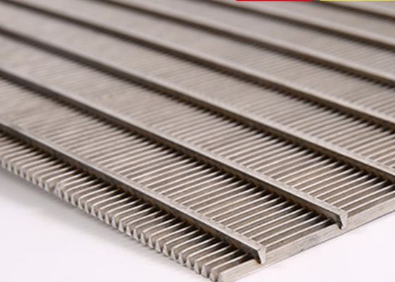 Monel Hastelloy cavo del cuneo da 100 micron scherma il pannello piano del setaccio per il filtro a sacco