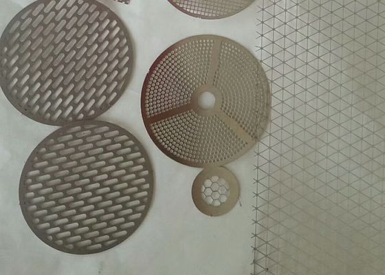 SUS430 che incide il disco di Mesh Perforated Wire Mesh Filter per il creatore del cofano