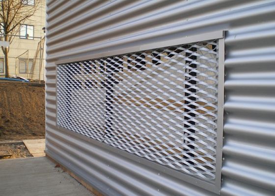 5052 5005 Mesh Bunnings in espansione di alluminio 15*50mm 20*60mm Diamond Hole
