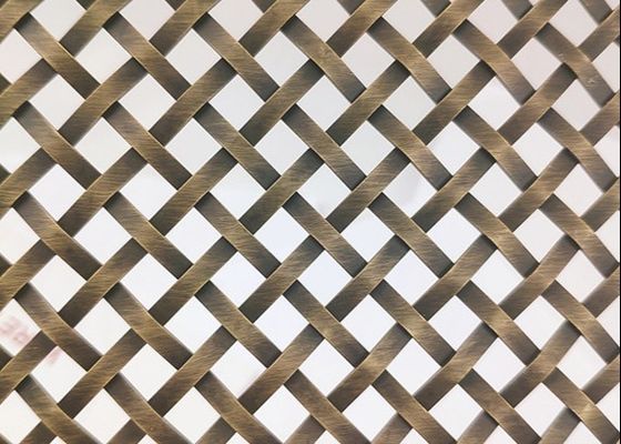 Tessuto architettonico flessibile di acciaio inossidabile 304 316 rete la larghezza di 2.5m 4.0m