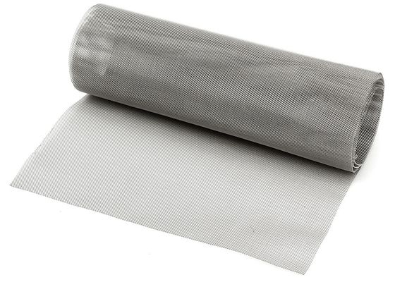 Rete a maglia quadrata in acciaio inossidabile 200 100 50 Mesh Tessitura piana Rete metallica Tessitura a saia Schermo