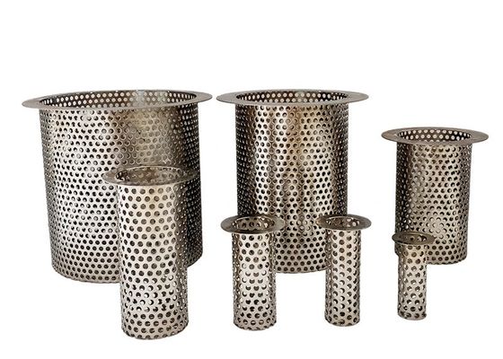 40%-90% la filtrazione solida liquida ss filtra la lunghezza di Mesh Tube 20mm-2000mm