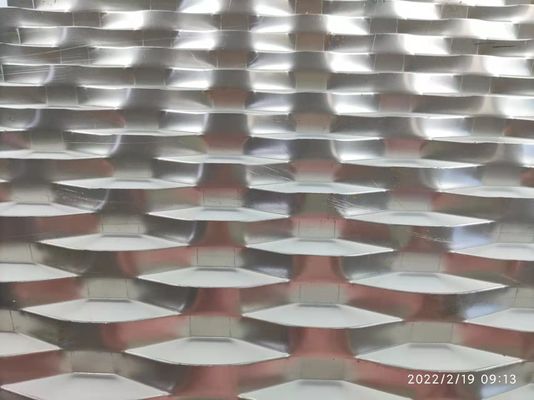 La grande polvere di Diamond Hole Expanded Metal Mesh ha ricoperto 1.5x3m