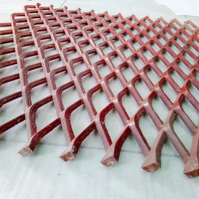 Recinzione della griglia ampliata sollevata della grata di Diamond Mesh Carbon Steel 3.14lbs del metallo
