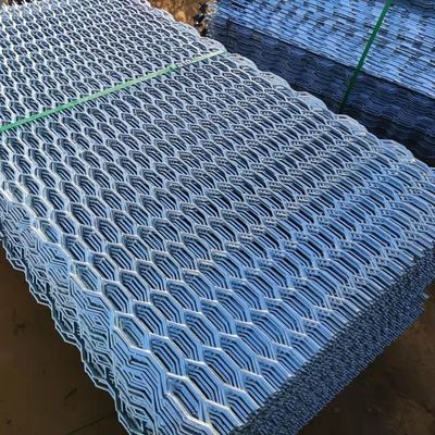 Il camion dilaga il acciaio al carbonio 3.0lbs ha espanto il metallo Mesh Diamond Catwalk Gratings