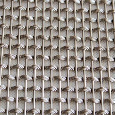 Cavo decorativo tessuto Rod For Office Buildings del metallo flessibile dei drappi del cavo degli ss 201